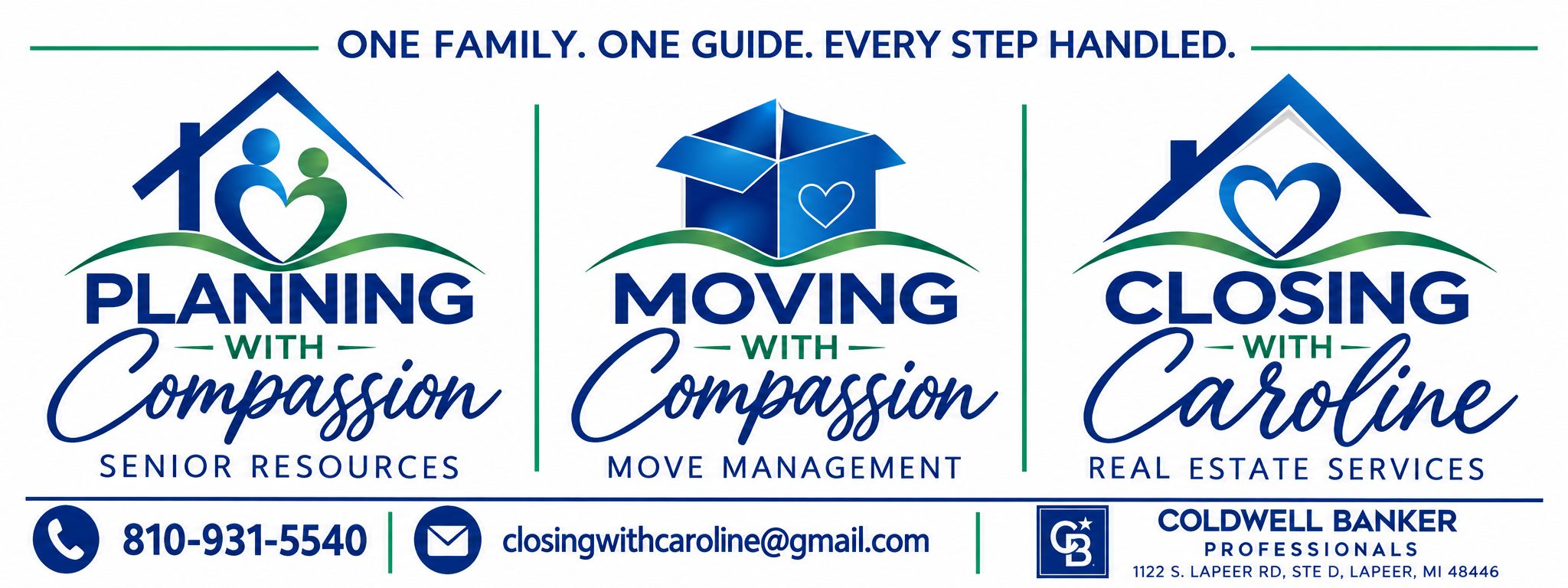 Planning with Compassion, Moving with Compassion and Closing with Caroline